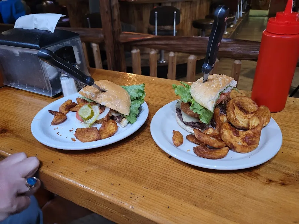 Mushroom Swiss Burger